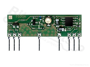 RF Receiver Aurel AC-RX2/CS 433.92MHz 650201133G
